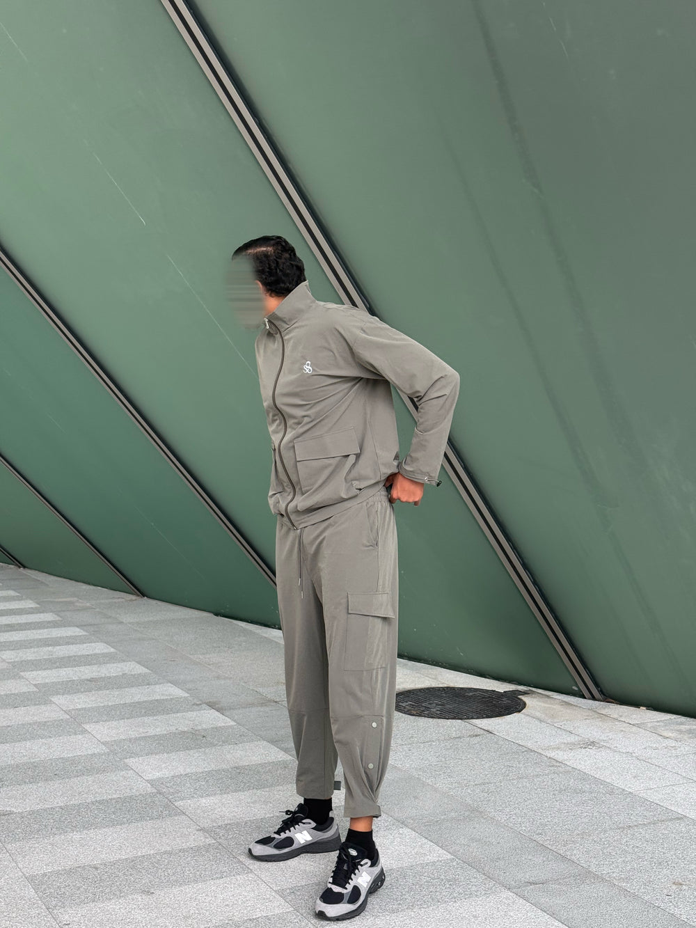 Ensemble Khalifa Kaki Militaire