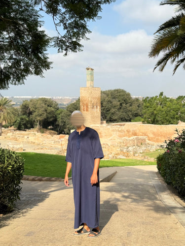 Gandoura Maghreb - Navy Blue