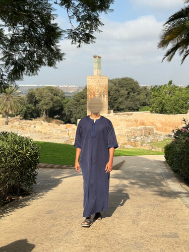 Gandoura Maghreb - Navy Blue
