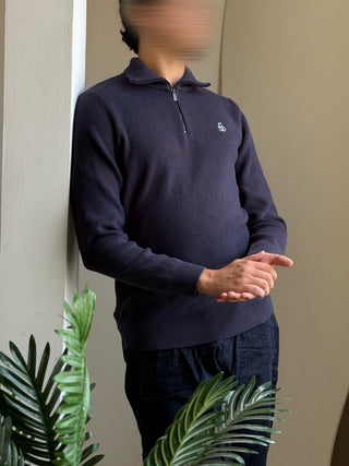 Pull Jabal d'Hiver Bleu Marine
